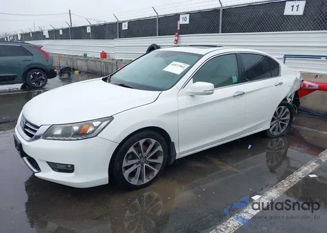 2015 Honda Accord Ex-L V-6 from USA, damaged, VIN 1HGCR3F87FA003497